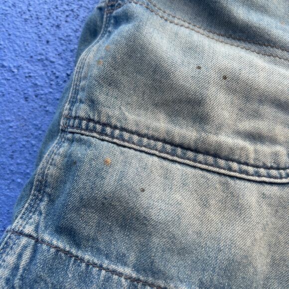 we the free distressed denim short - Picture 3 of 5